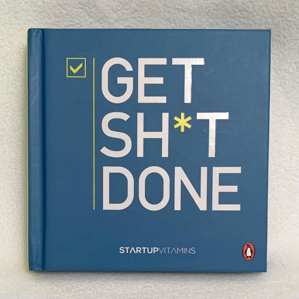 Get Sh*t Done Motivational Inspirational Quotes Hardcover Book
